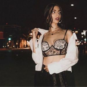 32C Victoria’s Secret embroidered bra top